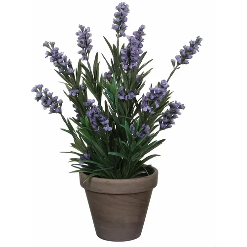 MICA umjetna biljka lavanda (visina: 33 cm, plave boje, plastika)
