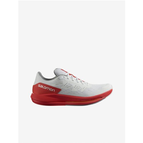 Salomon Spectur Red and White Mens Sports Sneakers - Men Slike
