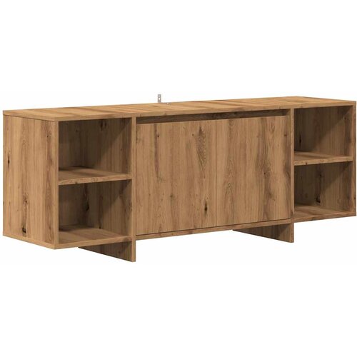 vidaXL TV ormarić Artisan hrast 130x35x50 cm izrađeno drvo - Hrast artisan Cene