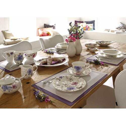 Villeroy Boch GLOBOKI KROŽNIK Mariefleur Gris Basic 23 cm Slike