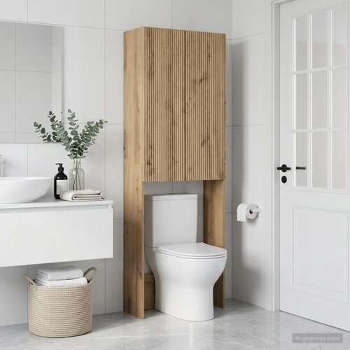  Kabinetska WC ARNHEM Hrast artisan 66 x 25 5 x 190 cm - Hrast artisan Slike
