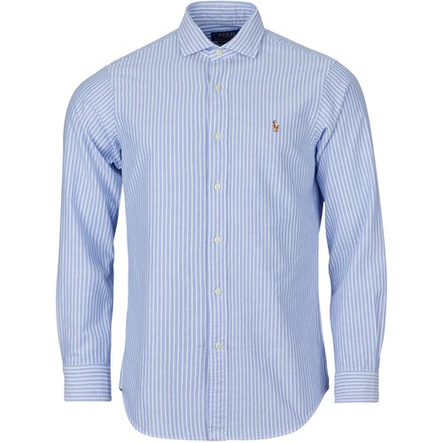 Polo Ralph Lauren CHEMISE COUPE DROITE EN OXFORD Plava Slike