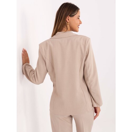 RUE PARIS Blazer-IT-MA-FL8391.87-beige Slike
