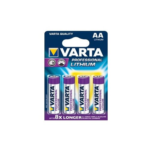 Varta 6106301404 - 4 kom litijumskih baterija ULTRA AA 1,5V Slike