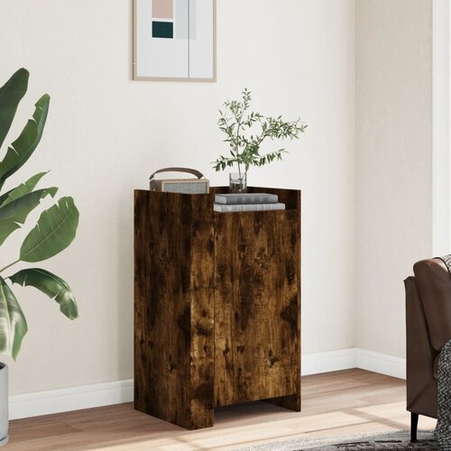 The Living Store Komoda dimljeni hrast 45x35x75 cm inženirski les - Komoda, (21428041) Cene