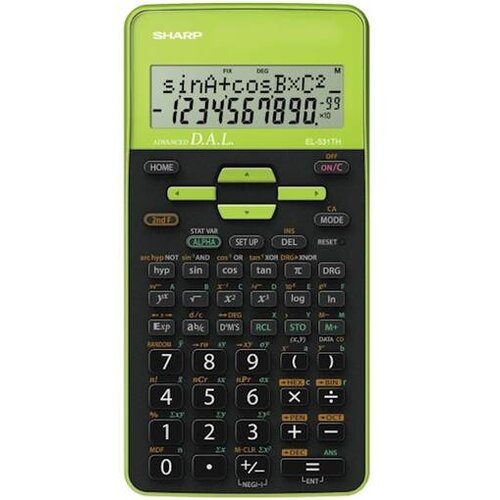 Sharp Kalkulator el531thbgr, 273f, 2v, tehnični EL531THBGR Cene