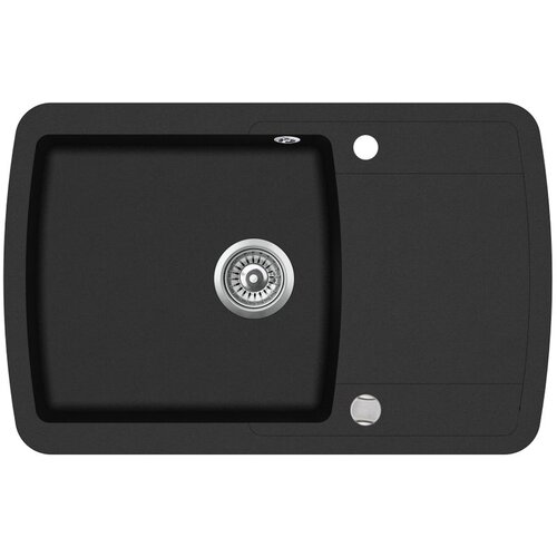  Sudoper Aquasanita LIRA SQL101-AW Black metallic Cene