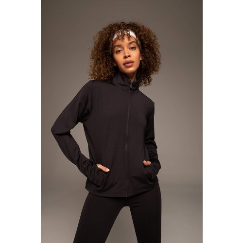 Defacto Fit Standard Fit Scuba Diver Fleece Cardigan Slike