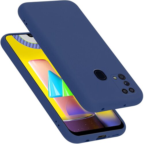 Cadorabo Case, združljiv s Samsungom v tekoči modro - za&scaron;čitni pokrov, narejen iz fleksibilnega silikona TPU, (20595426) Cene