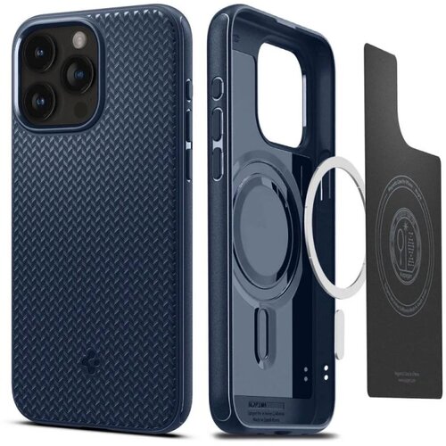 Spigen Mag Armor Case za iPhone 14 PRO Max navy blue Slike