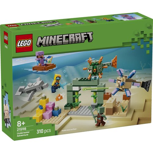 Lego LEGO&amp;reg; Minecraft&amp;reg; - Podvodna pustolov&amp;scaron;čina (21598) Slike