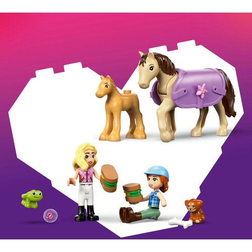Lego Friends - Prikolica za kobilu i ždrijebe (42695) Slike