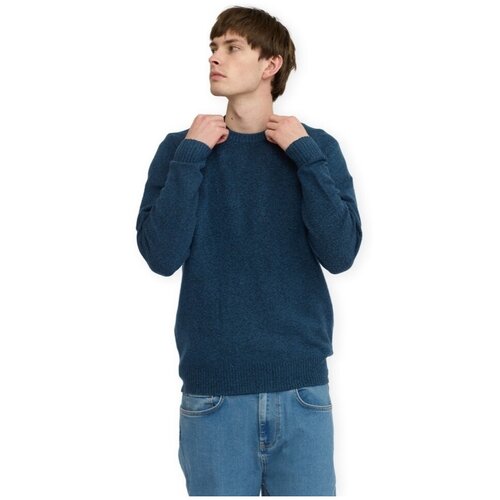 Rvlt Revolution Puloverji Knit Sweater 6537 - Blue Modra Slike