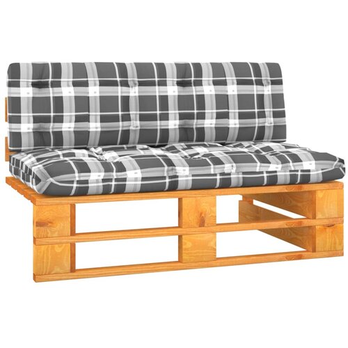  Srednja vrtna sofa od paleta boja meda od impregnirane borovine Cijene