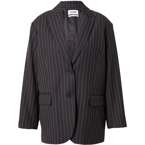 Weekday Blazer &amp;#039;Aiden&amp;#039; antracit / bela Slike