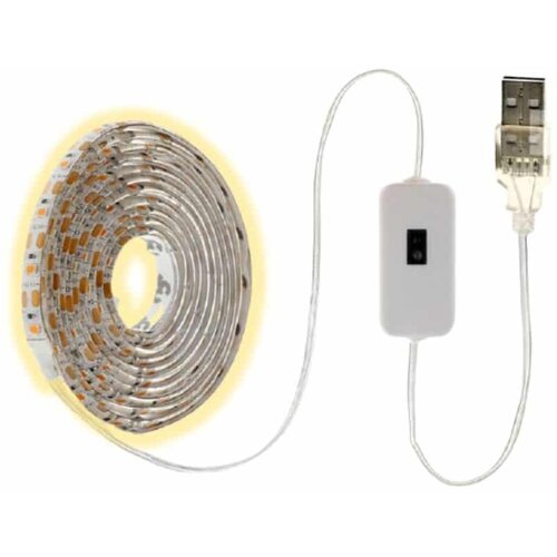 SMD usb led trak 1m 60 led z ir senzorjem z zaznavo bližine roke toplo beli 2800-3300K Cene