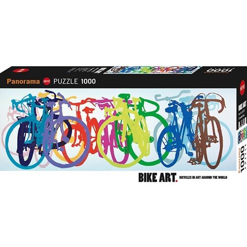 Heye puzzle Bike Art Colourful Row 1000 delova 29737 Slike
