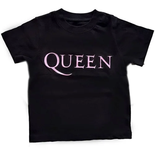 Queen Košulja Pink Logo Kids Black 2 Years