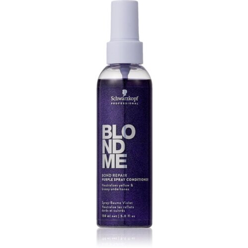 Schwarzkopf Professional Blondme Bond Repair Purple Spray Conditioner vijoličen balzam v pršilu 150 ml Cene