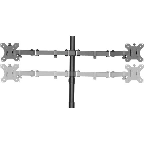 Logilink quad monitor stand, 13–32, steel, BP0046 Cene