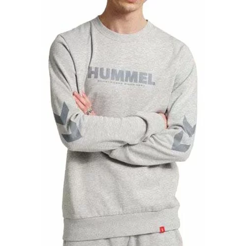 Hummel Sportska sweater majica siva / bazalt siva