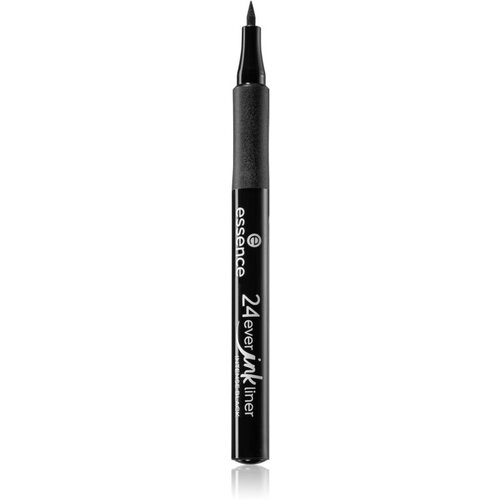 Essence 24Ever Ink Liner vodootporno tu&amp;scaron; za oči za preciznu primjenu 1,2 ml nijansa Intense Black Slike