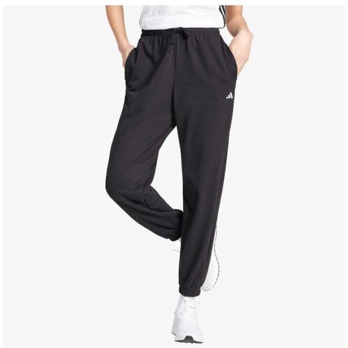 Adidas Spodnji del trenirke Essentials ženski, črna barva, JD7999 Cene