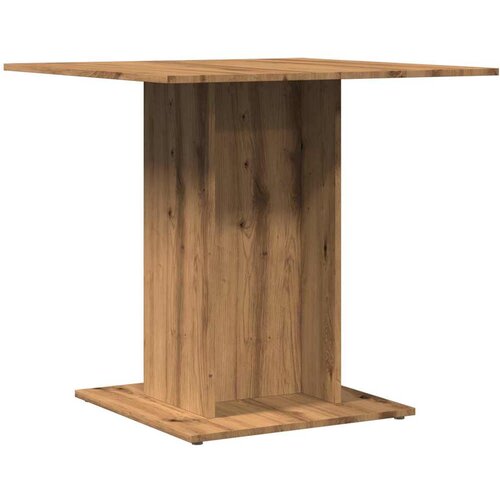 Maison Chic Jedilna miza - Kuhinjska miza - Jedilni stol artisan hrast 80x80x75 cm inženirski les, (21715182) Cene