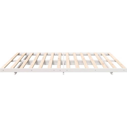 vidaXL Krevet s daskama Bijelo 180 x 210 cm Masivna borovina Cene
