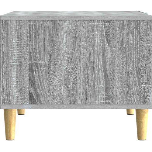 Kava Stol Siva Sonoma 90 x 50 x 40 cm Konstruirano drvo Slike