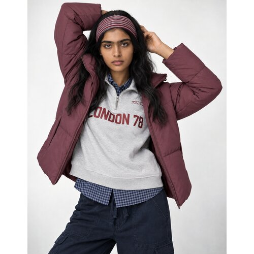 JJXX JXGALAXY PUFFER Bordo Slike