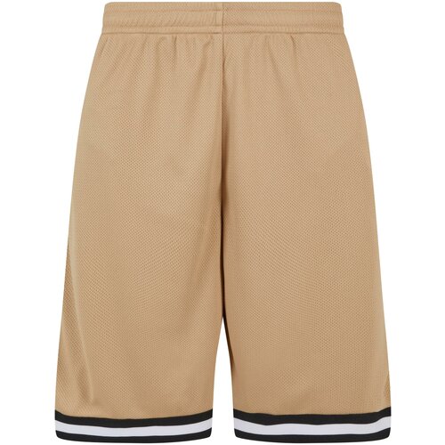 UC Men Men's Stripes Mesh Shorts - Unionbeige/Black/White Cene