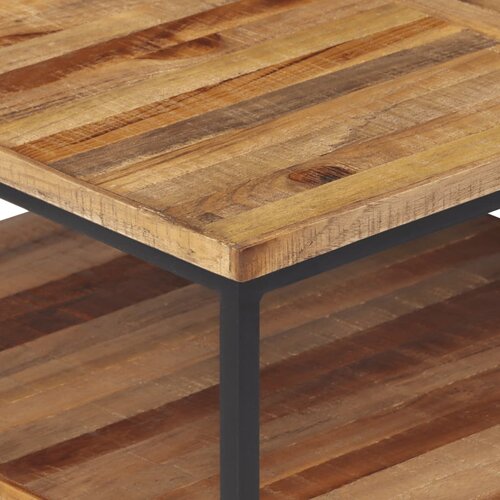  Stolić za kavu 90 x 50 x 39 cm od masivne obnovljene tikovine Slike