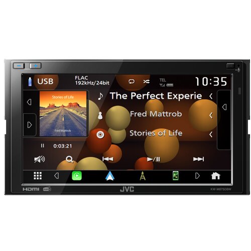 JVC KW-M875DBW medijski prijemnik za automobil Crno Wi-Fi 180 W Bluetooth Cijene