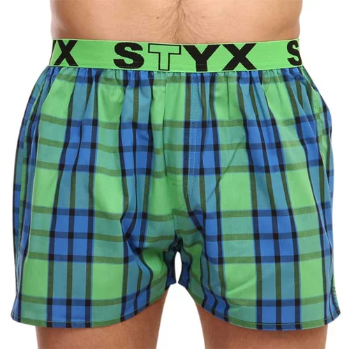 STYX Men's shorts sports rubber multicolored (B918)