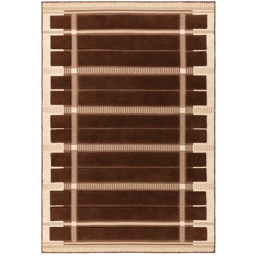 Asiatic Carpets Rjava/bež ročno tkana volnena preproga 160x230 cm &ndash; Cene