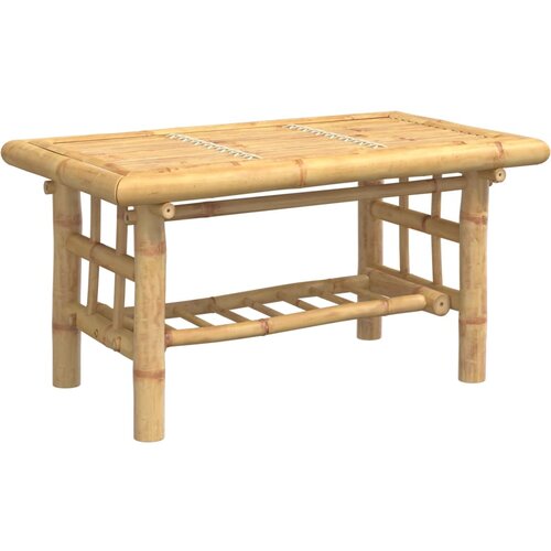  Stolić za kavu 70 x 45 x 36 cm od bambusa Slike