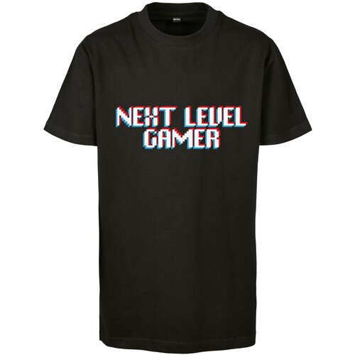 MT Kids children's gaming t-shirt next level black Cene