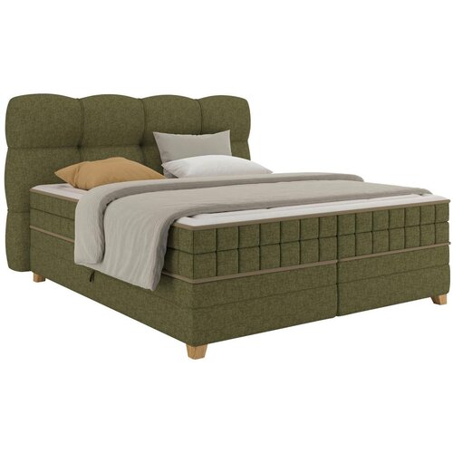 Premium Living Postelja Boxspring Bianco, Zelena, 160x200 Cene