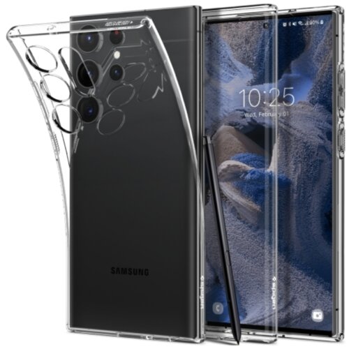  ZAŠTITNA MASKA SPIGEN LIQUID CRYSTAL ACS05610 ZA SAMSUNG GALAXY S23 ULTRA - CRYSTAL CLEAR Cene