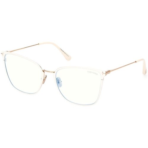 Tom Ford FT5839-B 025 ONE SIZE (56) Bela/Kristalna Cene