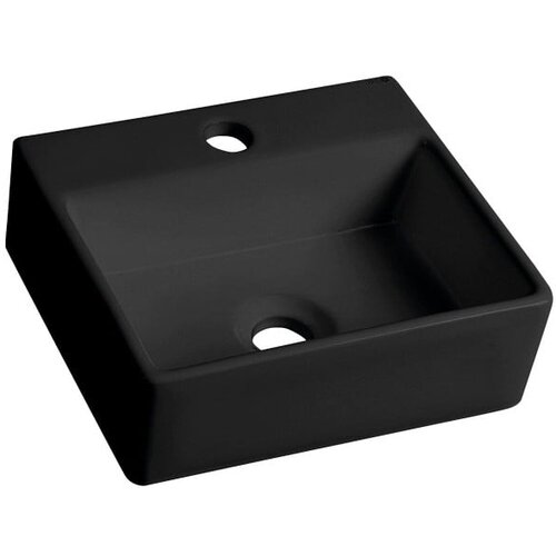 Sapho Črn keramičen umivalnik za WC 33,5x29 cm Giulia – Cene