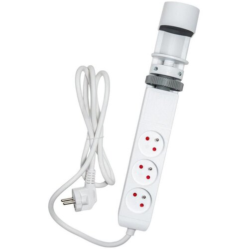 Retlux Produžni kabl sa stezaljkom za sto 3 utičnice Tip E + 2xUSB-A + 1xUSB-C 1,5 m bela Cene