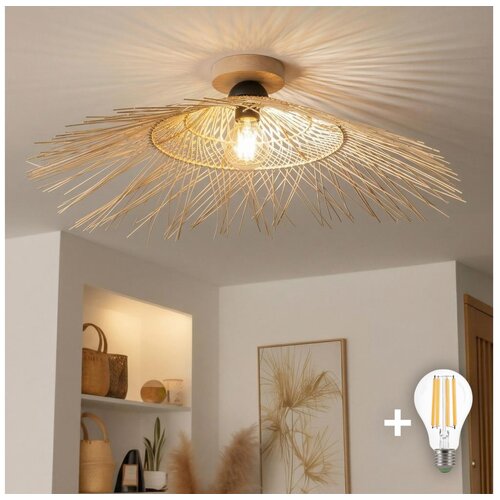  Brilagi - LED plafonski luster CERIA BOHO 1xE27/40W/230V prečnika 100 cm bambus/hrast Cene