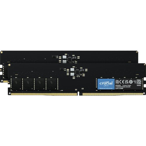 Crucial DDR5-5600 Kit 64GB 2x32GB UDIMM CL46 CT2K32G56C46U5 (16Gbit) RAM memorija Cijene