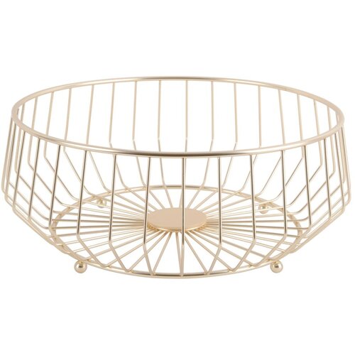 PT LIVING kovinska košara za sadje v zlati barvi Linea, ø 34 cm Cene