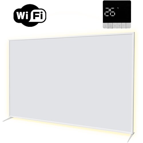 SHX PIRP1200 Infrardeci grelni panel WIFI s aplikacijo, 1200 W, 15-22 m&amp;sup2;, montaža na steno in strop Slike