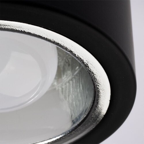  LED plafonska svetiljka JUPITER 1xE27/6W/230V 120x98 mm crna Slike