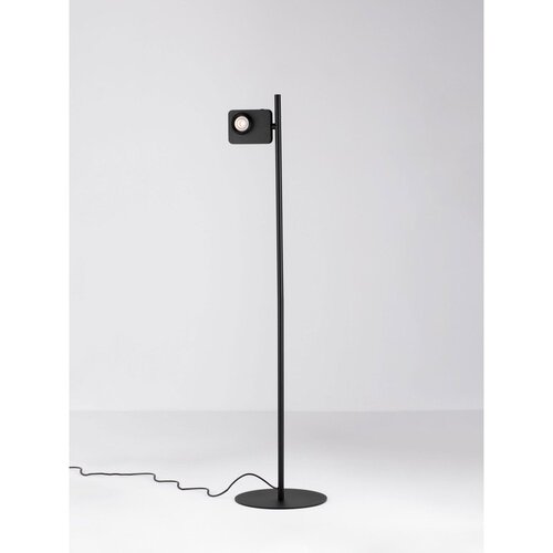 Nova Luce Crna LED stojeća svjetiljka aluminijska sa savitljivom konstrukcijom/s mogućnosti zatamnjivanja (visina 131 cm) Kedros &amp;ndash; Slike