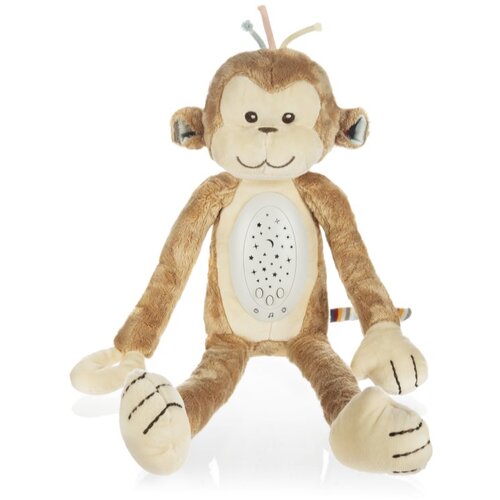Zopa Plush Sleepy Toy with Projector and Melodies Monkey projektor s melodijom 0 m+ 1 kom Slike